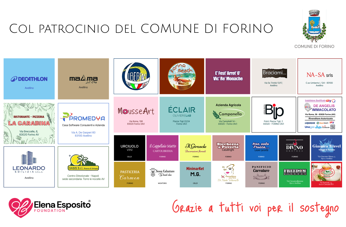 Iniziative solidali Elena Esposito Foundation